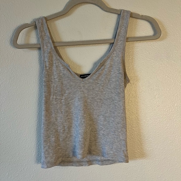 Brandy Melville Tops - Grey Brandy Melville tank top